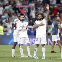 Real Madrid-Betis: el partido y la despedida de Marcelo en imágenes