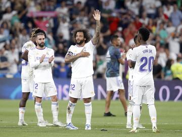 Marcelo dice adiós al Bernabéu. Tras 15 temporadas y media en el club blanco se despide de la afición.