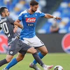 Agónico triunfo del Nápoles, desciende la SPAL