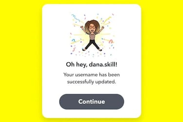 Snapchat te dejará cambiarte tu nombre de usuario con una condición