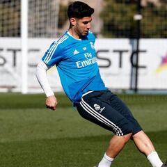 Solari podría probar mañana a Asensio como falso nueve