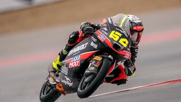 Muñoz, mejor crono pese a una caída