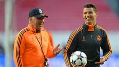 Ronaldo prepares for reunion with 'big bear' Ancelotti
