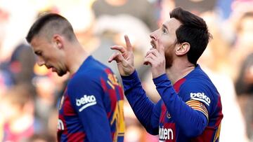 Lio Messi despert&oacute; y el Barcelona hizo lo propio; el argentino se despach&oacute; con cuatro goles ante el Eibar y vuelve dormir&aacute; como l&iacute;der de LaLiga.