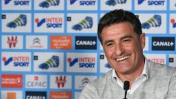 Michel, técnico del Olympique.