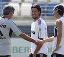 Khedira sufre una lesión en la espalda y es baja mañana