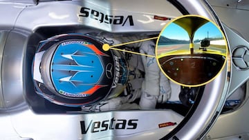 La 'visor cam' que utilizará la Fórmula E.