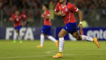 Alexis S&aacute;nchez fue otra vez uno de los jugadores m&aacute;s destacados con La Roja. 