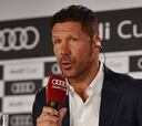 Simeone se confiesa en Múnich: Costa, su futuro, Griezmann...