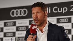 Simeone se confiesa en Múnich: Costa, su futuro, Griezmann...