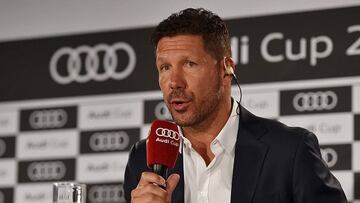 Simeone se confiesa en Múnich: Costa, su futuro, Griezmann...