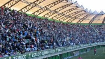 Deportes Temuco promedia casi 9.500 personas como local en el Germ&aacute;n Becker.