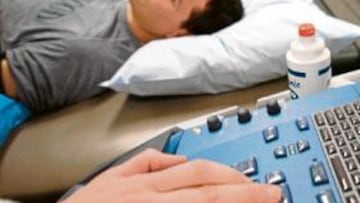 <b>CONEJILLO DE INDIAS. </b>George Downey, jugador de lacrosse de la universidad de Marywood, es uno de los voluntarios sobre los que se experimentan los efectos de la Viagra.