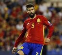Piqué y Silva vieron la amarilla y no jugarán en Israel por sanción