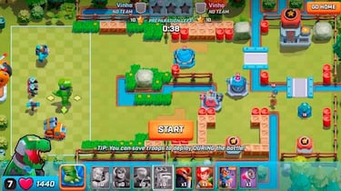 Rush Wars de los creadores de Clash Royale cierra el 30 de noviembre