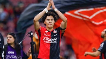 during the 7th round match between Atlas and Puebla as part of the Liga BBVA MX, Torneo Clausura 2025 at Jalisco Stadium, on February 15, 2025 in Guadalajara, Jalisco Mexico.
