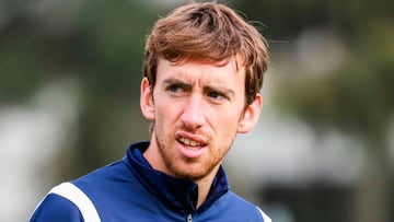 Rai March&aacute;n, durante un entrenamiento con Melbourne Victory