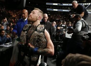 McGregor, el combate histórico que dejó KO a Eddie Álvarez