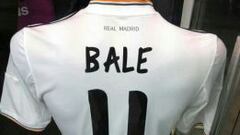 Bale lucirá el dorsal '11' que ya llevaron Gento y Ronaldo