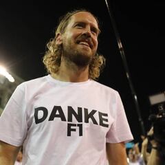 Las despedidas de Vettel y Alonso