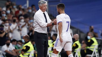 Ancelotti confirma a Hazard: "Va a ser titular ante el Cádiz"