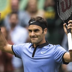 Federer, infinito en hierba: a por su noveno título en Halle