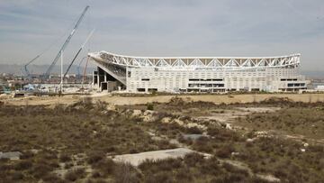 El Wanda Metropolitano es el escenario donde jugará el Atlético.