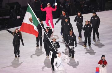 Así fue el desfile de los mexicanos en los JO de Invierno