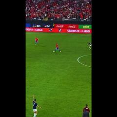 Esta es la jugada de Vidal que se robó todas las miradas ante Paraguay