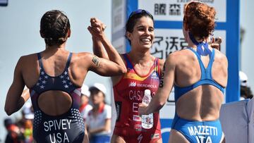 MIRIAM CASILLAS, MIEMBRO DE LA SELECCION ESPAÑOLA ESPAÑA DE TRIATLON FEMENINO.