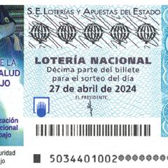 Lotería Nacional: comprobar los resultados del sorteo de hoy, sábado 27 de abril