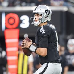 Aidan O’Connell será el quarterback titular de los Raiders contra Steelers
