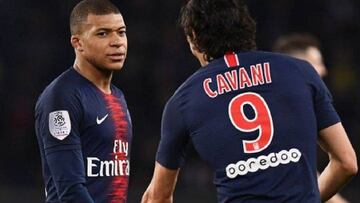 Mbappé tiene un mensaje para Cavani