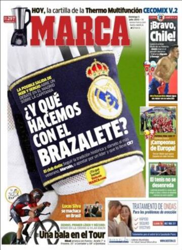 Portadas de la prensa deportiva