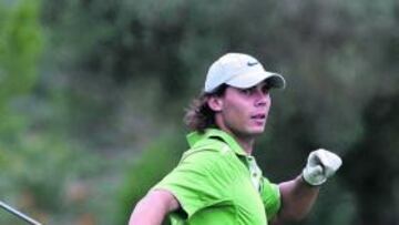 <b>PARADA CASI SIN DESCANSO. </b>Usualmente, el golf ocupa el tiempo de 'relax' de Nadal cuando descansa en Mallorca. Pero los compromisos le dejan cada vez menos espacio.