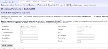Dónde votar en las elecciones catalanas:  ¿qué colegio me toca el 12M y cómo saber cuál es mi mesa electoral?