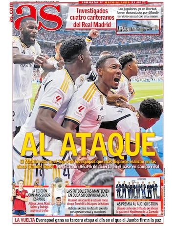 Las portadas de AS de septiembre