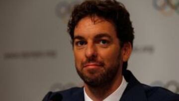 Pau Gasol, durante una rueda de prensa ayer en Buenos Aires.