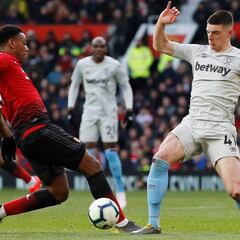 La pugna por Declan Rice puede acercar a Pogba al Real Madrid