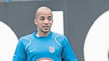 <b>CARRERA. </b>El francés hizo unos minutos ayer de carrera continua.