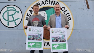 La gran demanda suscitada a la participación del Racing en LaLiga Genuine inspiró a la Fundación en crear las escuelas inclusivas.