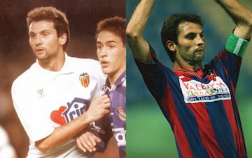 Valencia (1985-1995) Levante (1998-2000)