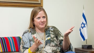 10/09/25 ACTUALIDAD ENTREVISTA EMBAJADORA DE ISRAEL EN ESPAÑA DANA ERLICH