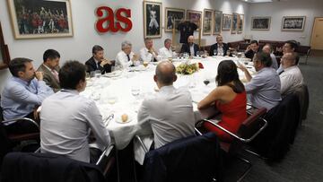 Enrique Cerezo y Miguel &Aacute;ngel Gil Mar&iacute;n reconocieron en su visita a AS que el Wanda Metropolitano refrenda el gran momento del club.