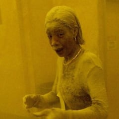 La triste historia de Marcy Borders, la 'dust lady' en la icónica foto del 11-S