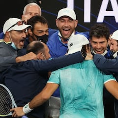 Berrettini confirma el KO de una España desganada