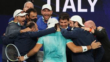 Berrettini confirma el KO de una España desganada