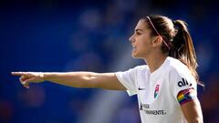 HARRISON, NJ - JUNE 19: Alex Morgan #13 of San Diego Wave FC gives instruction to teammates and wears a pride rainbow captains armband in the second half of the Juneteenth National Womens Soccer League match against the NJ/NY Gotham FC at Red Bull Arena on June 19, 2022 in Harrison, New Jersey. (Photo by Ira L. Black - Corbis/Getty Images)