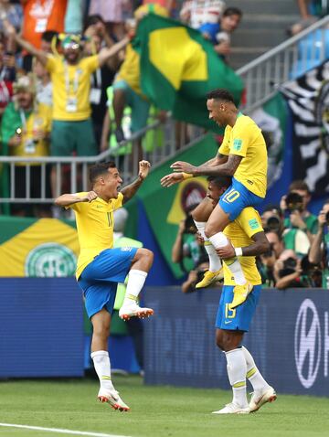 Brasil vs. México: Las mejores imágenes del partido