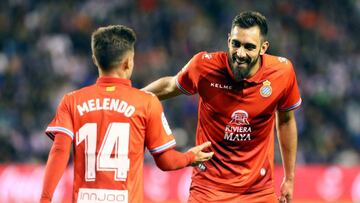 Melendo y Borja Iglesias.